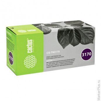 Картридж лазерный CACTUS (CS-TN3170) для BROTHER HL-5250DN/DCP-8065DN, ресурс 7000 стр.