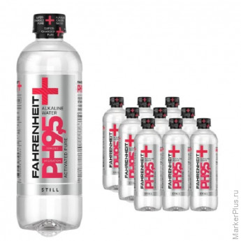Вода питьевая Fahrenheit негазированная ПЭТ 0,5л 9шт/уп, комплект 9 шт