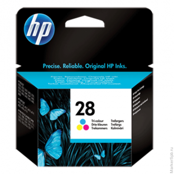 Картридж струйный HP (C8728AE) Deskjet 3320/3520/5650/5850, №28, цветной, оригинальный