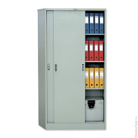 Шкаф металлический офисный купе ПРАКТИК "АМТ-1891", 1830х915х458 мм, 48 кг, 3 полки, разборный, AMТ-