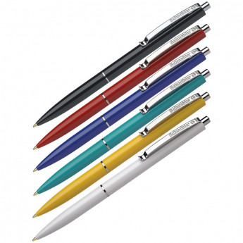 Ручка шариковая автоматическая Schneider "K15" синяя, корпус ассорти, 1,0мм, ш/к 50 шт/в уп