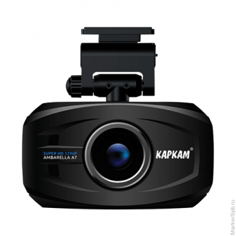 Видеорегистратор автомобильный КАРКАМ Q7, цветной 3" (экран 7,6 см), 3 Мп, Super HD, ночная съемка, 
