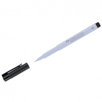 Ручка капиллярная Faber-Castell 'Pitt Artist Pen Brush' цвет 220 светлый индиго, кистевая, 10 шт/в уп