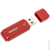 Память Smart Buy 'Dock' 16GB, USB 2.0 Flash Drive, красный