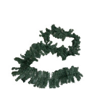 Гирлянда хвойная 270x25 см, ПВХ, зеленая без украшений HD-MG09(H/T)