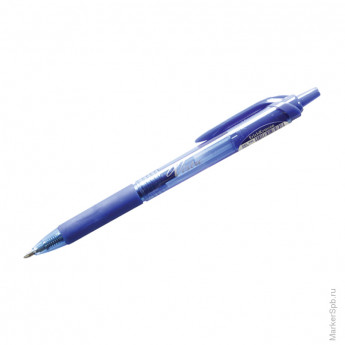 Ручка гелевая автоматическая "VISTA", синяя, 0,7мм, грип
