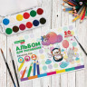 Альбом для рисования А4 20 л., скоба, обложка картон, BRAUBERG KIDS, 203х288 мм, "Весёлые качели", 106692