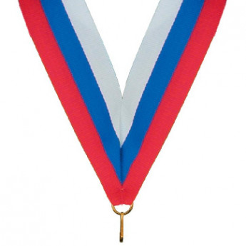 Лента для медалей 35 мм цвет триколор LN5a
