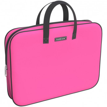 Папка для тетрадей ErichKrause Neon Pink A4+, Розовый, ткань, 54670