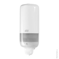 Диспенсер для жидкого мыла Tork "Elevation"(S1), пластик, механический, белый, 1л
