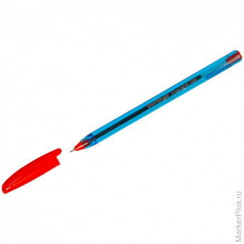 Ручка гелевая Berlingo "Triangle Gel" красная, 0,5мм, трехгран.