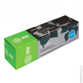 Картридж лазерный CACTUS (CS-CF403A) для HP LaserJet Pro M277n/dw/M252n, пурпурный, ресурс 1400 стр.