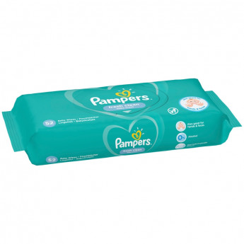 Салфетки влажные Pampers "Fresh Clean", детские, 52шт.