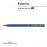 Ручка шариковая автоматическая PALERMO син.мет.корп, 0,7мм синяя 20-0250/07