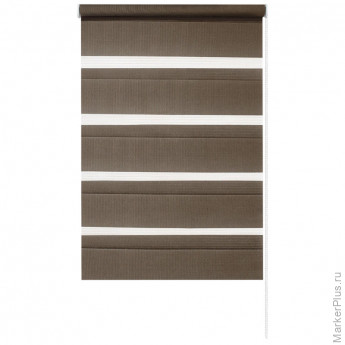 Жалюзи SKR Ролло день-ночь коричневый 43x170