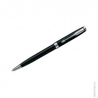 Ручка шариковая "Sonnet Matte Black СT" черная, 1,0мм, поворотный механизм., подар.уп