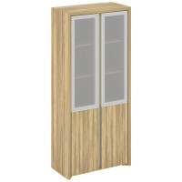 Шкаф Corner выс шир 2низ.фас. ЛДСП+2ср.ф.ст.в раме COR.ST-1.2R Гикори пес Шкаф Corner выс шир 2низ.фас. ЛДСП+2ср.ф.ст.в раме COR.ST-1.2R Гикори пес