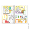 Книжка-раскраска А4, 8 л., HATBER с наклейками, Азбука, "Волшебная азбука", 8Рц4н 14400, R197783