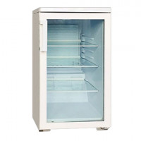 Холодильная витрина БИРЮСА Б-102, общий объем 115л, 86,5x48x60,5см, белый