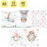 Тетрадь 12л., клетка ArtSpace 'Рисунки. Watercolor animals', эконом
