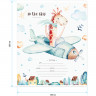 Тетрадь 12л., клетка ArtSpace 'Рисунки. Watercolor animals', эконом