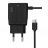 Зарядное устройство сетевое PERO TC04 1USB 2.1A + MICRO-USB CABLE черный