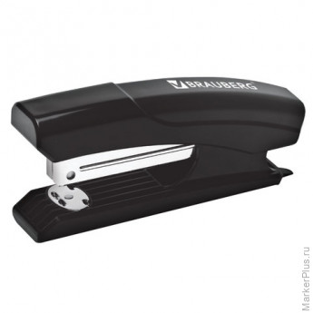 Степлер №24/6, 26/6 BRAUBERG "Black Jack", до 20 листов, антистеплер, черный, 227764 Степлер №24/6, 26/6 BRAUBERG "Black Jack", до 20 листов, антистеплер, черный, 227764
