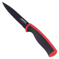 Нож нерж Эффект д/нарезки 12см красный , FLT-002B-4R