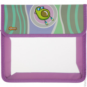 Папка для тетрадей №1School Avocado cruise,А5,липучка,ламинат/пластик,ПТ-45