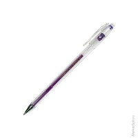 Ручка гелевая фиолетовая, 0,7мм 5 шт/в уп