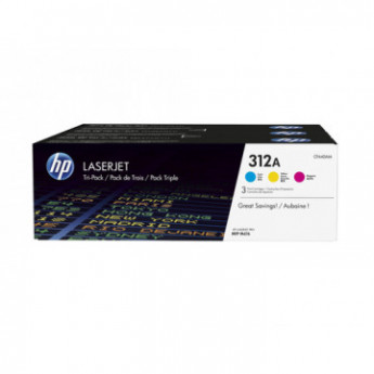 Картридж лазерный HP 312A CF440AM CMY для M476 (3шт/уп), комплект 3 шт