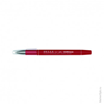 Ручка гелевая "BELLE gel" красная, 0,5мм