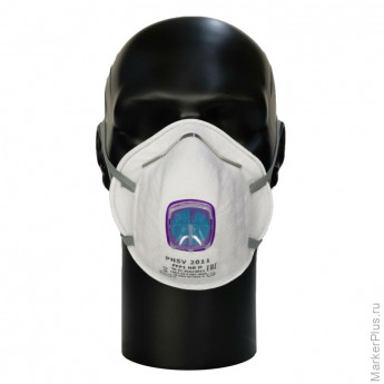 Полумаска фильтрующая PHSV 2021 с кл FFP2 до 12ПДК,(XL)10шт/уп, комплект 10 шт
