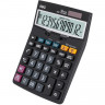 Калькулятор настоль.ПОЛНОРАЗ. БУХ. Deli E1630,12р,дв.пит, 188x140мм, черный