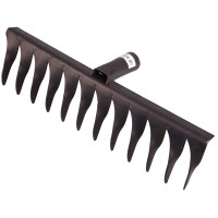 Грабли классические, витые, 12 зубьев, без черенка