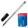 Ручка шариковая масляная ERICH KRAUSE "Ultra Glide U-11", трехгранная, корпус прозрачный, 0,5 мм, черная, 37053