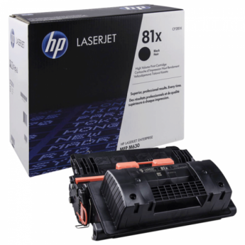Картридж лазерный HP (CF281X) LaserJet M605/M606/M630 и другие, №81X, оригинальный, увеличенный ресу