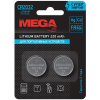 Батарейки Promega, литиевая, MJCR2032-C2 бл/2шт, комплект 2 шт