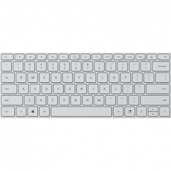 Клавиатура Microsoft Bluetooth Сompact keyboard, белый [21Y-00041