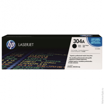 Картридж лазерный HP (CC530A) ColorLaserJet CP2025/CM2320, черный, оригинальный, ресурс 3500 стр.