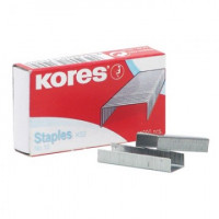 Скобы для степлера N10 KORES никелированные (2-20 лист.) 1000 шт в упаковке, комплект 1000 шт