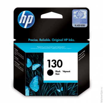 Картридж струйный HP (C8767HE) Deskjet 6843/Officejet 7413 и др., №130, черный, оригинальный