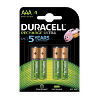 Аккумулятор Duracell AAA (HR03) 900mAh 4BL 4 шт/в уп