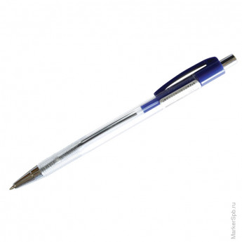 Ручка шариковая автоматическая "I-7", синяя, 0,7мм