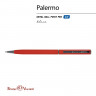 Ручка шариковая автоматическая PALERMO крас.мет.корп,0,7мм синяя 20-0250/15