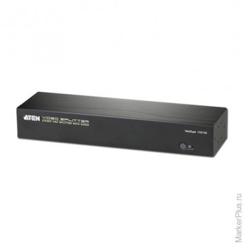 Разветвитель SVGA ATEN, 8-портовый, для передачи цифрового аудио/видео, каскадируемый, VS0108