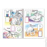 Книжка-раскраска А4, 8 л., HATBER с наклейками, Азбука, "Морская азбука", 8Рц4н 14402, R197820