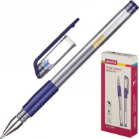 Ручка гелевая Attache Gelios-010 синий стерж, 0,5мм