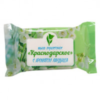 Мыло туалетное 90г Краснодарское с Ароматом Ландыша Меридиан