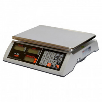 Весы торговые настольные M-ER 327AC-15.2 Ceed,LCD, белые_3017